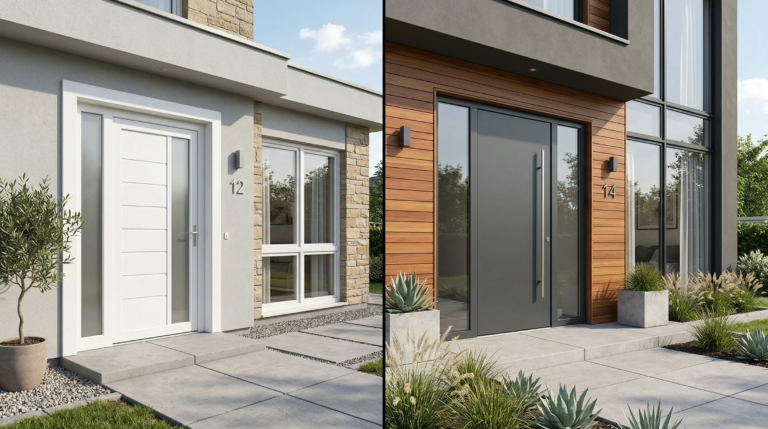 PVC deuren vs aluminium deuren: wat is beter?