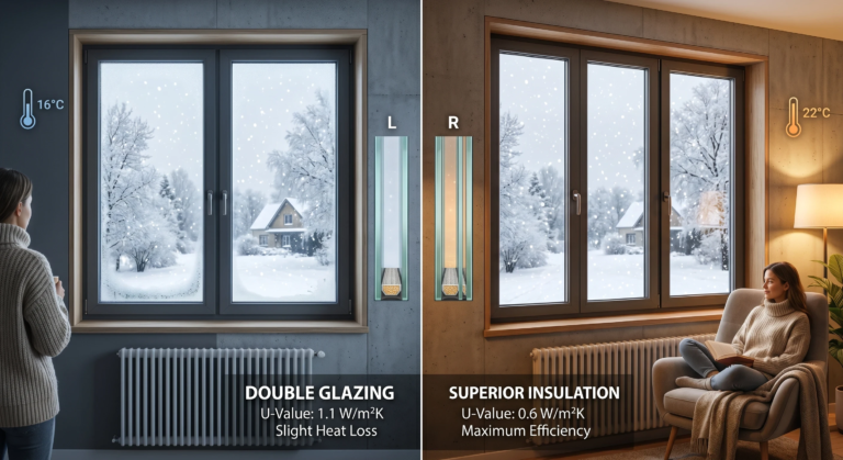 Dubbel glas vs driedubbel glas: wat is het verschil?